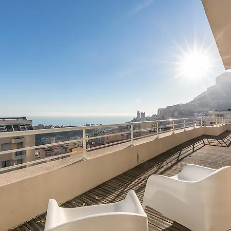 Luxury Monaco Sea View Penthouse Le Lord Apartment Beausoleil